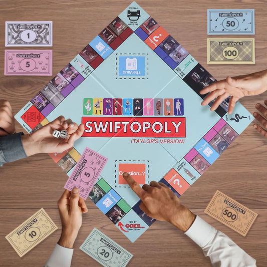 Swiftopoly Taylor's Version - Juego de Mesa Tipo Monopoly Para Swifties